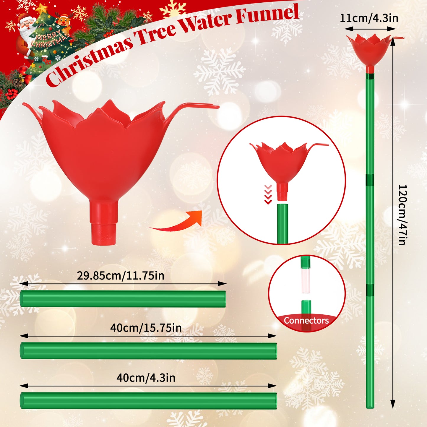 Christmas Tree Watering Funnel