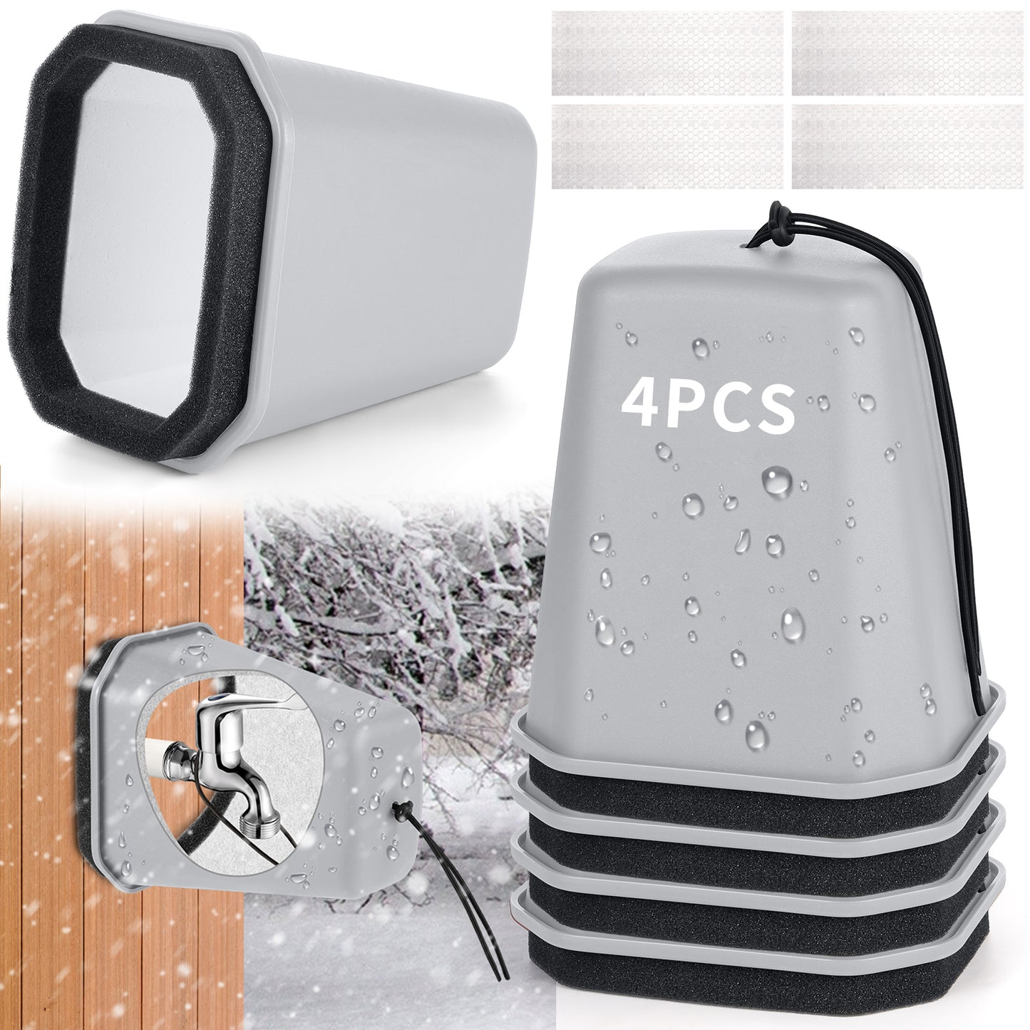 Pet Proof Winter Outdoor Faucet Covers