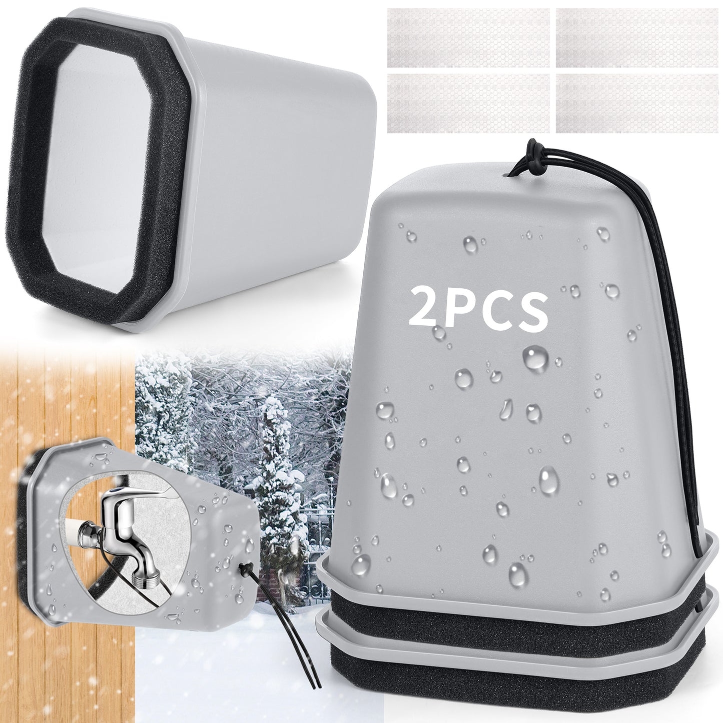 Pet Proof Winter Outdoor Faucet Covers