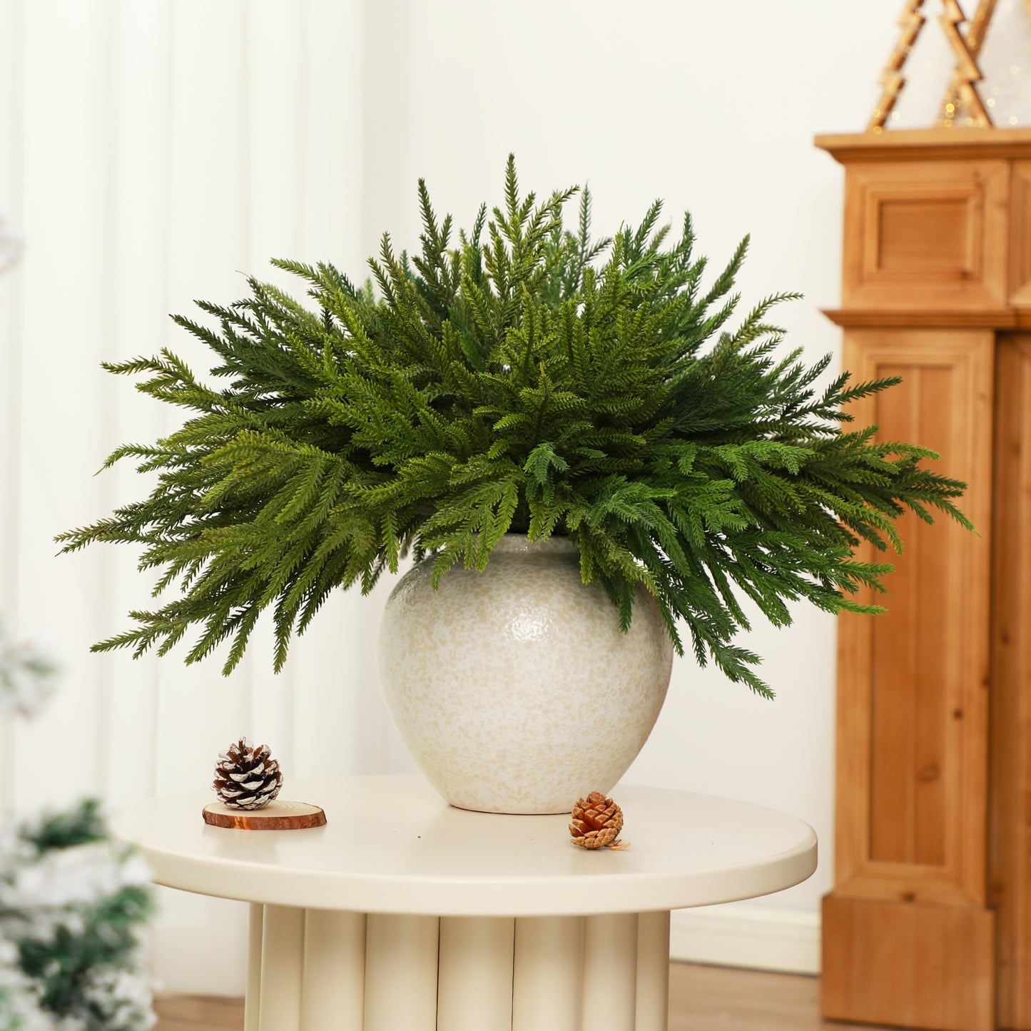 Scented Christmas Norfolk Pine Stems